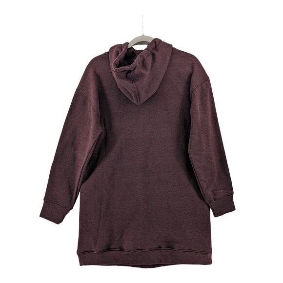 RBX Quarter Zip Hoodie Small Brown Women Cowl Neck Sweatshirt Workout Gym Active - Picture 2 of 9